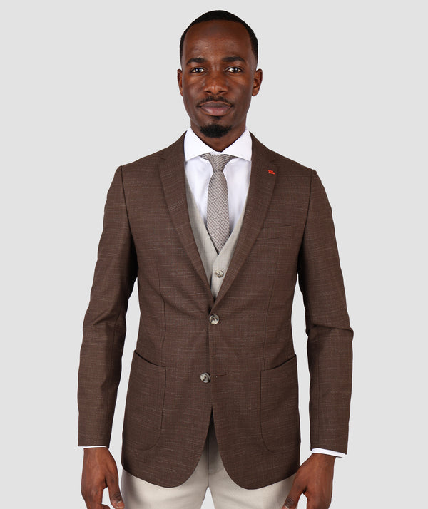 TWN Combined Brown Suit-D'S DAMAT ONLINE