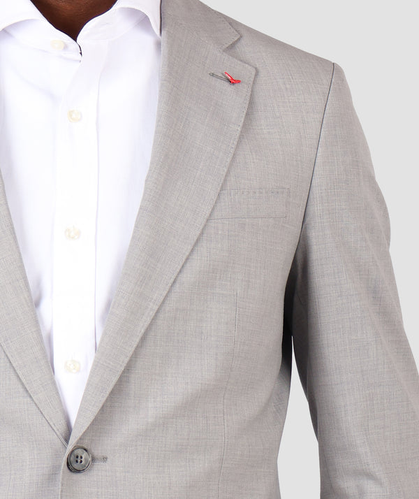 Ds Damat Light Grey  Classic Suit -41% Wool-D'S DAMAT ONLINE