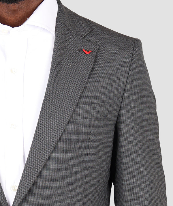 DS Damat Grey Slim Fit Suit-D'S DAMAT ONLINE