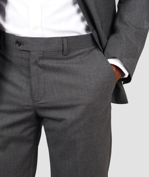 DS Damat Grey Slim Fit Suit-D'S DAMAT ONLINE