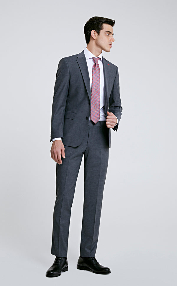 Ds Damat  Grey  Classic Suit -41% Wool-D'S DAMAT ONLINE