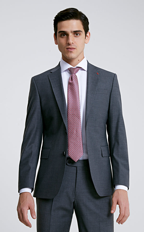 Ds Damat  Grey  Classic Suit -41% Wool-D'S DAMAT ONLINE