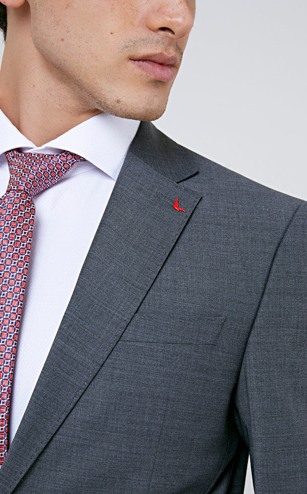 Ds Damat  Grey  Classic Suit -41% Wool-D'S DAMAT ONLINE