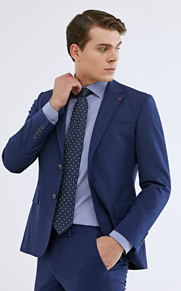 DS Damat  Royal Blue  Classic Suit -41% Wool