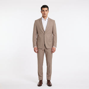 TWN Slim Fit Stretch Blend Suit Premium Polyester Viscose Men's Suit - 0EF05KV33559M-901
