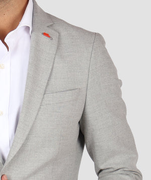 TWN  Grey Slim Fit Formal Suit-D'S DAMAT ONLINE