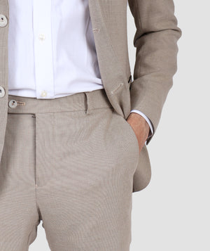 TWN Slim Fit Stretch Blend Suit Premium Polyester Viscose Men's Formal Suit - 0EF05KV36559M-901
