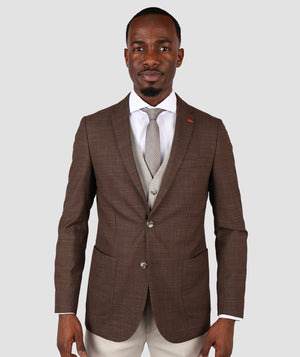 TWN Combined Brown Suit-D'S DAMAT ONLINE