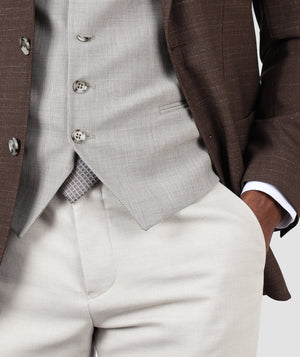 TWN Combined Brown Suit-D'S DAMAT ONLINE