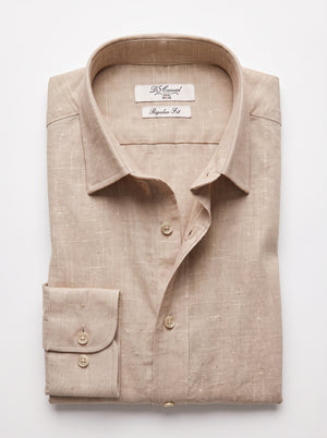 D'S Damat Men's Slim Fit 100% Cotton Shirt for Smart Everyday Wear