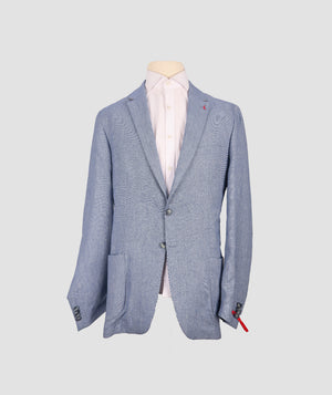D'S Damat Regular Fit Linen Blend Jacket Premium Formal Men's Blazer 0HC04IR03494M-701