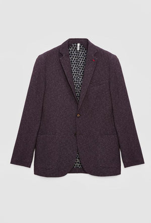 Ds Damat Slim Fit Brown Printed Suit-D'S DAMAT ONLINE