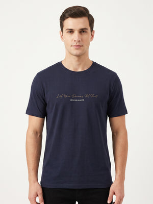 D'S Damat Men's Regular Fit 100% Cotton Casual T-Shirt