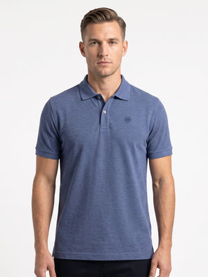 D'S Damat Men's Regular Fit Cotton Pique Polo Shirt