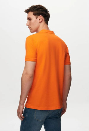 D'S Damat Men's Regular Fit Cotton Pique Polo Shirt - 0HC146551000M
