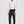 D'S Damat Men's Slim Fit White Cotton Blend Plain Shirt