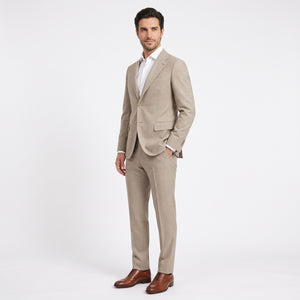 D'S Damat Stretch Blend Suit Premium Polyester Viscose Men's Formal Suit - 0HF05KV29565M-901
