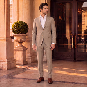 D'S Damat Stretch Blend Suit Premium Polyester Viscose Men's Formal Suit - 0HF05KV29565M-901