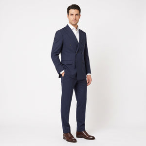 D'S Damat Regular Fit Wool Blend Stretch Suit Premium Men's Formal Suit 0HF05YS06588M-101