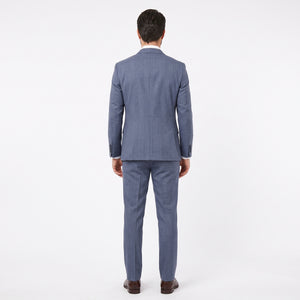 D'S Damat Slim Fit 3-Piece Stretch Blend Suit Premium Men's Formal Suit - 0HFY5HC03599M-701