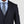 DS Damat Slim Fit Blue Suit With Vest-D'S DAMAT ONLINE