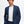 Twn Slim Fit Navy Blue Crow's Foot Suit-D'S DAMAT ONLINE