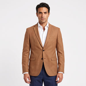 TWN Men's Viscose Blend Suit Jacket with Comfortable Stretch