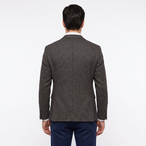 TWN Men's Polyester Viscose Blend Suit Jacket for Formal Wear