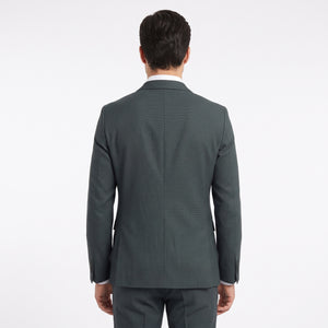 TWN Men's 100% Polyester Suit Jacket for Formal and Business Wear