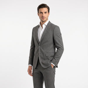 TWN Men's Polyester Viscose Blend Suit Jacket for Formal Wear - 101EFY5YT14559M