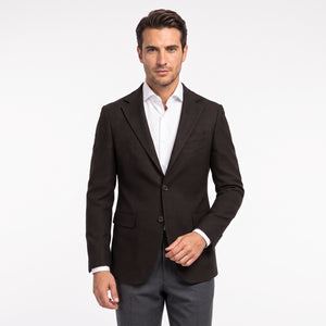 D'S Damat Men's Viscose Blend Suit Jacket with Stretch