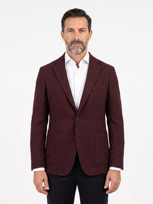 TWN Men's Slim Fit 100% Polyester Jacket for Everyday Wear