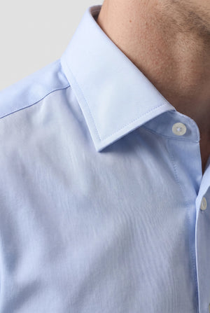 D'S Damat Men's Regular Fit Cotton Stretch Essential Shirt