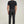 Ds Damat Comfort Fit Black Plain Travel Fabric Trousers-D'S DAMAT ONLINE