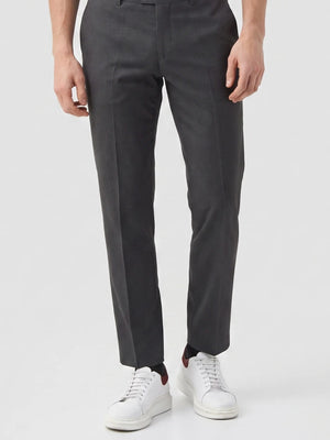 D'S Damat Men's Comfort Fit Wool Blend Travel Trousers