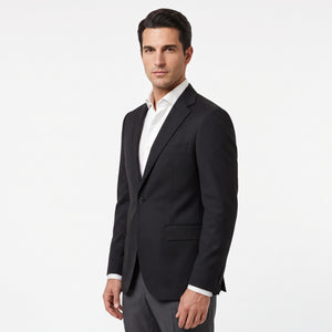 TWN Slim Fit Polyester Jacket Modern Formal Men's Blazer