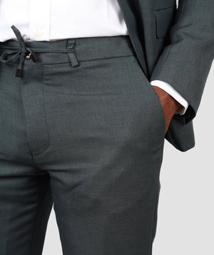 TWN Men's Slim Fit Polyester Formal Suit for Men