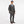 TWN Men's Slim Fit Dobby Stretch Suit with Vest