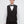 Twn Slim Fit Black Straight Collar Groom Suit & Tuxedo Vest Suit-D'S DAMAT ONLINE
