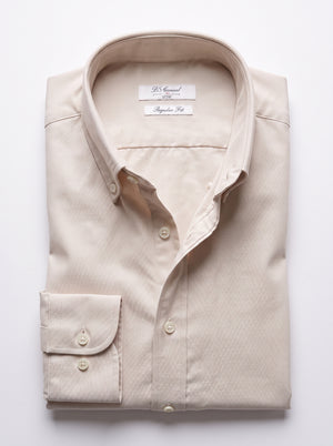 D'S Damat Men's Regular Fit Textured 100% Cotton Casual Shirt