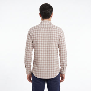 D'S Damat Men's Regular Fit 100% Cotton Casual Shirt for Everyday Wear