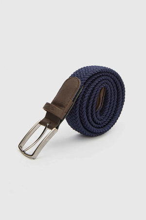 D'S Damat Groom Men's Knitted Elastane Casual Belt