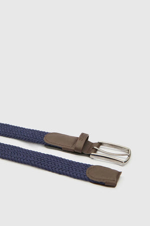 D'S Damat Groom Men's Knitted Elastane Casual Belt