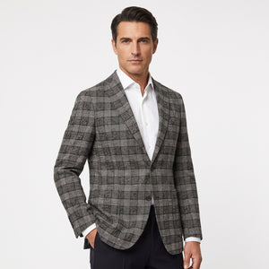 D'S Damat Slim Fit Textured Blend Jacket Premium Formal Men's Blazer - 1HF04IR16436M