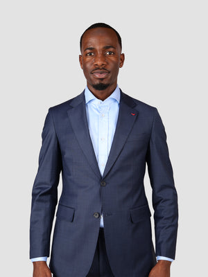 DS Damat Regular Fit Blue Suit-D'S DAMAT ONLINE