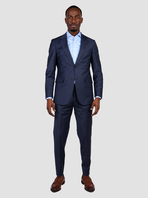 DS Damat Regular Fit Blue Suit-D'S DAMAT ONLINE