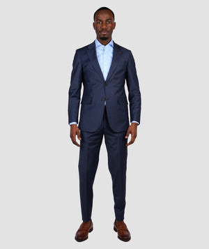 DS Damat Regular Fit Blue Suit-D'S DAMAT ONLINE