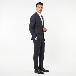 D'S Damat Stretch Blend Suit Premium Polyester Viscose Men's Formal Suit - 1HF05BN08510M-101