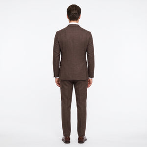 D'S Damat Slim Fit Stretch Blend Suit Premium Polyester Viscose Men's Suit - 1HF05ML045779-B01