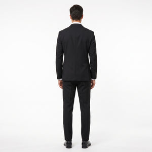 D'S Damat Slim Fit Stretch Blend Suit Premium Polyester Viscose Men's Suit - 1HF05Y505589M-001